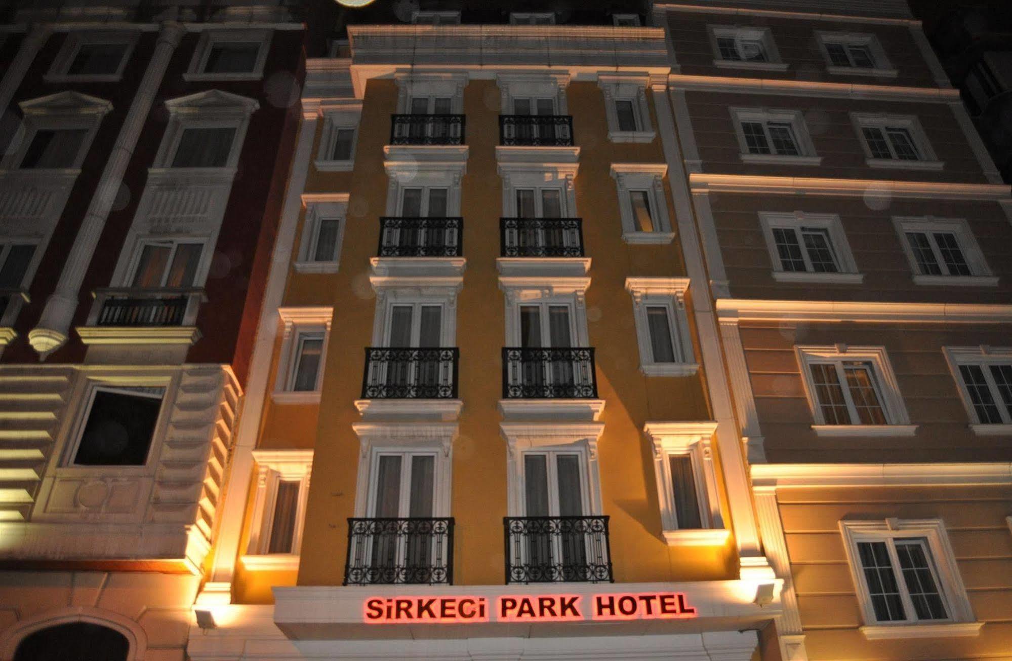 Sirkeci Park Hotel Istanbul Exteriör bild